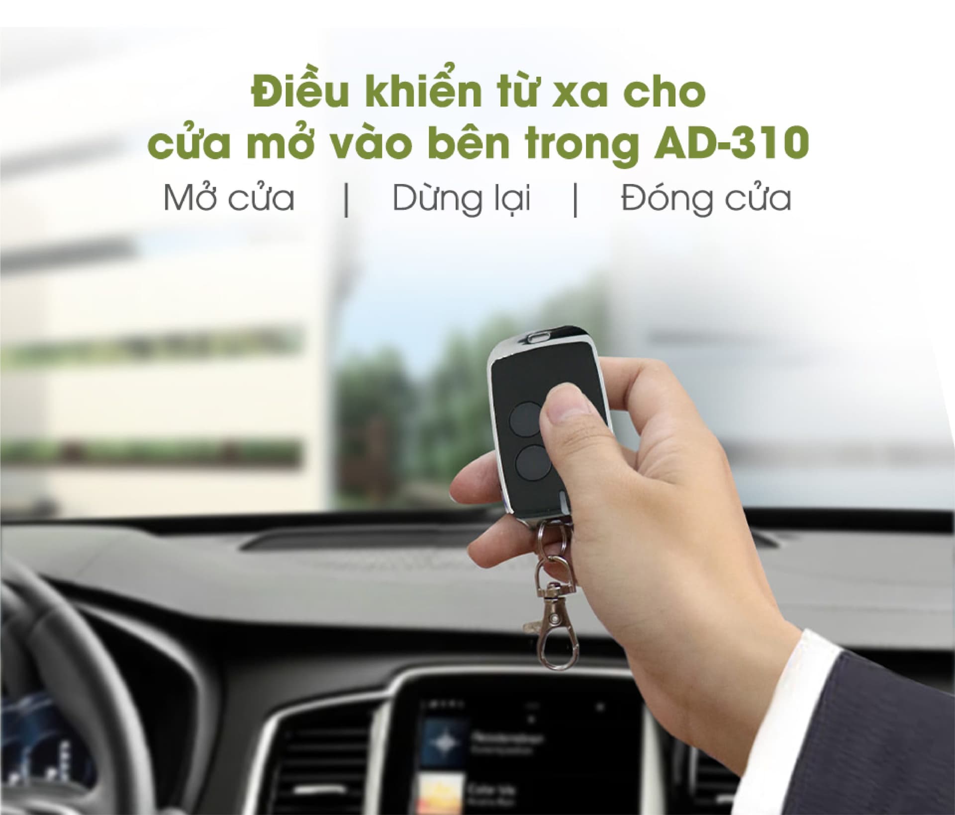 Bộ điều khiển cổng mở cánh tay đòn AD-310 HomeDash